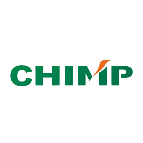 CHIMP LOGO WHITE